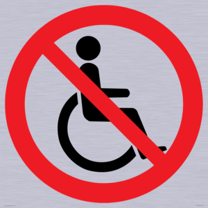 P914 Prohibition: No disabled access